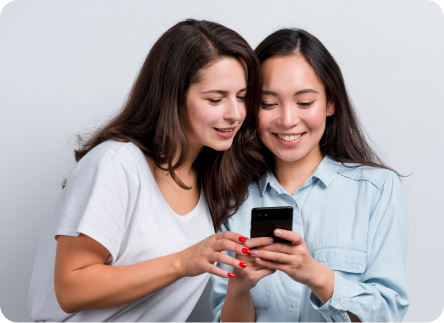 O amigo indicado abre uma conta pelo app.