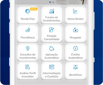 O amigo indicado abre uma conta pelo app.